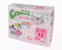 Crinklz Windeln Fairy Tale Einhorn L 15 Stück