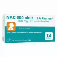 Nac 600 Akut 1a Pharma Brausetabletten 10 St