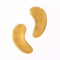 10 Kristall Gold Augenklappe Paloma Beauties
