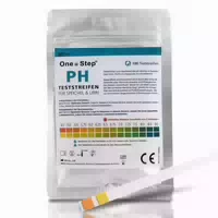 100 One Step Ph Teststreifen Für Urin Und Speichel Selbsttest Zur Ermittlung Des Ph Werts 1 St