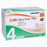 Bd Ultra Fine Pro Pen Nadeln 4 Mm 32 G 0 105 St