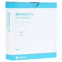 Biatain Ag Schaumverband 5x7 Cm Nicht Ha 5 St