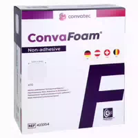 Convafoam Schaumverband Nicht Adhäsiv 5x5 Cm 10 St