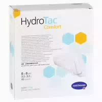 Hydrotac Comfort Schaumverband 8x8 Cm St 10 St