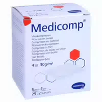 Medicomp Kompressen 5x5 Cm Steril 25x2 St