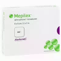 Mepilex 5x5 Cm Schaumverband 5 St