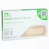 Mepilex Border Flex Lite Schaumverband 5x12,5 Cm 5 St