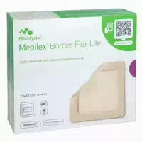 Mepilex Border Flex Lite Schaumverband 10x10 Cm 5 St