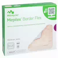 Mepilex Border Flex Schaumverb Haft 7,5x 10 St