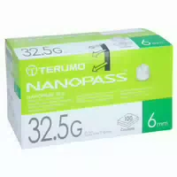 Nanopass 32,5 Pen Kanüle 32,5 G 0,22x6 M 100 St