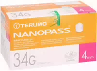 Nanopass 34 Pen Kanülen 34 g 0,18x4 mm