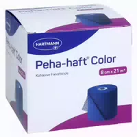 Peha Haft Color Fixierb Latexfrei 8cmx21m Blau 1 St