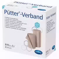 Pütter Verband 8 Cm 10 Cmx5 M 2 St Binden