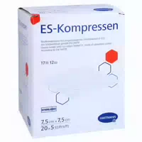 Es Kompressen Steril 7,5x7,5 Cm Großpack