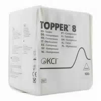 Topper 8 Kompr 7,5x7,5 Cm Steril 50x2 St