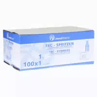 Tuberkulinspritze 1 ml ohne Kanüle 100 st