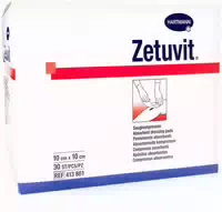 Zetuvit Saugkompresse Unsteril 10 X 10 cm 30 Kompressen