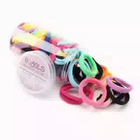 10er Set Nahtlose Haargummis Pferdeschwanzhalter 4cm Keine F 1 st