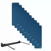 10x Oliver Gymnastikmatte 180 X 60 X 1 cm