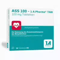 Ass 100 1a Pharma Tah Doppelpack 2x100 st