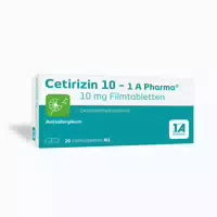 Cetirizin 10 1a Pharma 20 St Filmtabletten