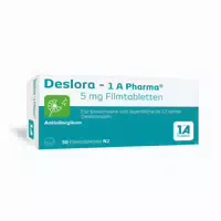 Deslora – 1 A Pharma 5 mg Filmtabletten