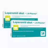 Loperamid Akut Doppelpack 2x10 St