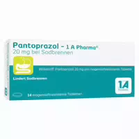 Omeprazol 1 A Pharma 20 mg bei Sodbrennen 14 st Magensaftresistente Hartkapseln