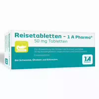 Reisetabletten 1 A Pharma 20 st Tabletten
