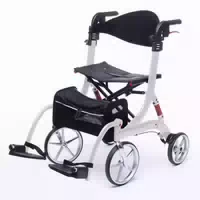 2 in 1 Rollator Spring Vario mit Rollstuhl Funktion | Bescomedical