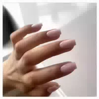24 Nude Press On Nägel Mittelglänzend Quadratisch Künstliche 1 st
