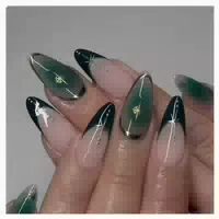 24 Stück Stiletto Ombré Französische Spitze Falsche Nägel 1 st