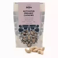 2die4 Live Foods: Aktivierte Bio Cashew Nüsse 100 G