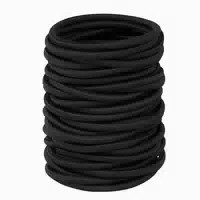 32 Stück Schwarz Haargummi Haarbänder Mädchen Elastisch Pfer 1 st