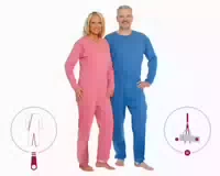 Suprima 4688 Pflegeoverall Lang Carebasic Farbe: Hellblau | Größe: M