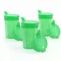 3er Pack Horn Medical Schnabelbecher 250ml Grün