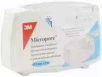 3m Micropore Medizinisches Vliespflaster 5 m X 12,5 mm 1 Rolle