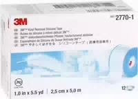 3m Silikonbeschichtetes Pflaster 2,5 cm X 5 m 12 Pflaster