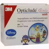 Opticlude 3m Disney Girls Midi 2538mdpg 100 100 st Pflaster