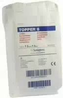 Topper 8 Kompresse Unsteril 7,5 X 7,5 cm 100 Kompressen
