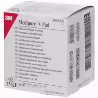 3m Medipore 3562e Pad Steriler Wundverband mit Wundauflage 5 X 7,2 cm
