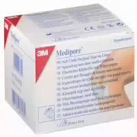 3m Medipore Fixiervlies Hypoallergen 10 Cm X 10 M