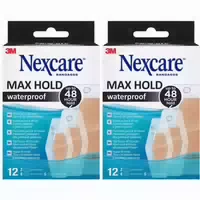 Nexcare Aqua Clear Waterproof, 3 Grössen Gemischt 14 st