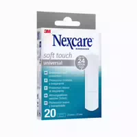 Nexcare Soft Touch Universal Pflaster, 19 mm X 72 mm 20 St
