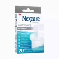 Nexcare Waterproof Universal Pflaster 20 St