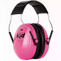3m Peltor Kapselgehörschutz für Kinder H510akp, Snr Wert 27 db, Pink 1 st