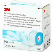 3m Silikonbeschichtetes Pflaster 2,5 Cmx5 M Rollen