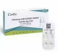 4 in 1 Cordx Kombi Influenza A B Rsv Viren Corona Covid 19 Schnelltest Blt Desinfektionsgel