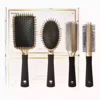 4 Teiliges Profi Haarbürsten Set für Männer Frauen Langes Lo 1 st