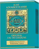 4711 Echt Kölnisch Wasser Colognette Erfrischungstücher Citrus 10 stk